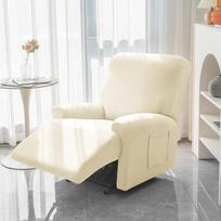 1/2/3 vietų vientisos spalvos elastingas recliner sofos užvalkalas, tempimo spandeksas, fotelio užvalkalai, nuimami sofos užvalkalai, namams