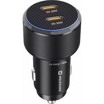 Swissten PD 2x USB-C Car Charger 50W with USB-C - USB-C Cable 1m 20111909