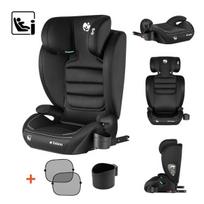Automobilinė kėdutė Tulano Joy 25 Black – 100-150 cm, i-Size saugi kėdutė vaiko