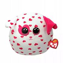 Pliaušas Ty Squishy Beanies Beau šuo su širdelėmis 22cm