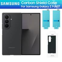 Originalus Samsung Galaxy Z Fold7 Carbon Shield dėklas EF-XF966, skirtas Galaxy Z Fold 7, pagamintas iš tvirto anglies pluošto, ploniausias dėklas
