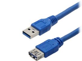 Blow USB-A 3.0 kabelis kištukas - lizdas 1.5m