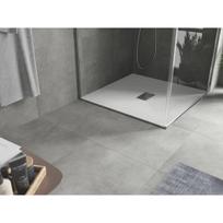 Kvadratinis dušo padėklas Mexen Hugo SMC, 100 x 100 cm, White+Inox