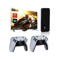 Klasikinė žaidimų HDMI konsolė su belaiždžiais pultais - 10000 žaidimų