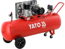 Eļļas kompresors 200L, YATO YT-23321, 400V, 2200W, 2 cilindri, 360 l/min, 10 bar