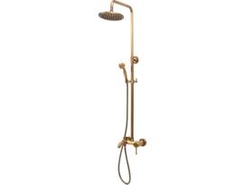 Dušas komplekts Retro bronza, FALA, 75838, 20 cm dušas galva, 1.5 m šļūtene