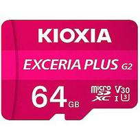 Kioxia Exceria Plus, microSDXC, 64GB LMPL2M064GG2