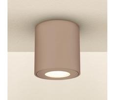 Brilagi - Vonios kambario taškinis šviestuvas MIA 1xGU10/30W/230V 84x80 mm smėlio spalvos IP44