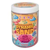 Kinetinis smėlis Tuban TU3553 rožinis, 1 kg