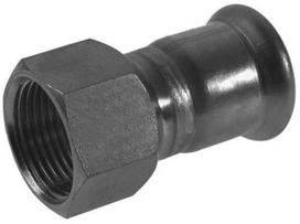 KAN-therm Užspaudžiama jungtis 35x3/2'' vidinis sriegis plienas inox - 6190525