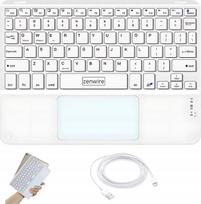 Belaidė klaviatūra su jutikliniu kilimėliu Zenwire WLK-619 Bluetooth plona