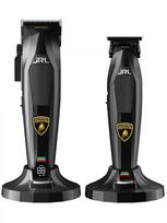 JRL Lamborghini Diamante 2025C Black rinkinys: kirpimo mašinėlė + trimmeris + 2 įkrovimo stotelės