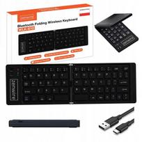 Zenwire WLK-610 sulankstoma belaidė klaviatūra Bluetooth 5.0 USB-C skirta planšetiniam kompiuteriui telefonui