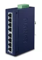 PLANET ISW-801T tinklo komutatorius Ne-valdomas L2 Fast Ethernet (10/100) Mėlyna