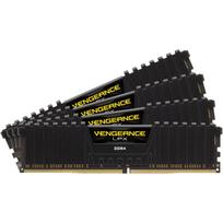 Corsair DIMM 64GB DDR4-3200 (4x 16GB) Quad-Kit (Black, CMK64GX4M4E3200C16, Vengeance LPX, INTEL XMP) | CMK64GX4M4E3200C16 | 0840006623304
