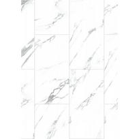 Mexen Glacier White vinilinės plokštės 610 x 305 mm SPC 6,5 mm, IXPE 1,5 mm, 4 V-Fuga, Jazz White - F1151-0610-305-505-4V1-90