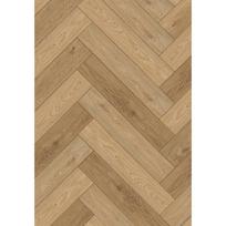Mexen Sunset Hills vinilinės lentos eglutė 635 x 127 mm SPC 6,5 mm, pamušalas 1,5 mm, 4 V-Fuga, Ąžuolas