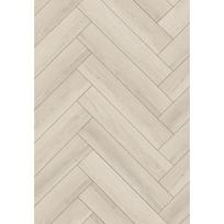 Mexen Pembroke Pines vinilinės lentos eglutės raštas 635 x 127 mm SPC 6,5 mm, pagrindas 1,5 mm, 4 V-griovelis, Ąžuolas