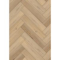 Mexen Rocky Mountain vinilinės lentos eglutės raštas 635 x 127 mm SPC 6,5 mm, pagrindas 1,5 mm, 4 V-griovelis, Ąžuolas
