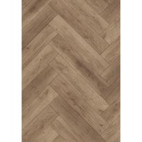 Mexen Spirit Lake vinilinės panelės eglutės raštas 635 x 127 mm SPC 6,5 mm pagrindas 1,5 mm, 4 V-Fuga, ąžuolas