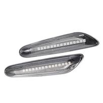 BMW skaidrūs LED posūkiai E46 E60 E82 E87 E90