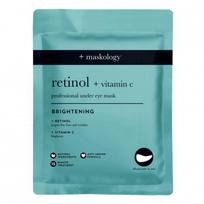 Maskology Retinol+Vitamin-C Professional Under Eye Mask Paakių kaukės, 3 poros
