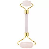 Glov Rose Quartz Face Roller Rožinio kvarco veido masažuoklis, 1 vnt.