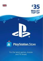 Playstation Network Card 35GBP (Jungtinė karalystė)