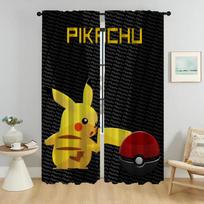 P-pokemones Užuolaidos Vaikų Kambario Pertvara Tifonas Miegamojo Svetainės Užuolaidų Atspalviai Namų Interjero Užuolaidos 2 Vnt Virtuvės W50xH70cmx2pcs-CL