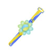 Spinning Pop Fidget Spinner Figet Toys Anti Stress Pops Apyrankė Lengva apyrankė Unikalus žaislas Kawaii Bubble Vaikams Dovanos white