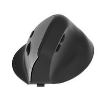 Belaidė „Bluetooth“ pelė 2.4G Ergonominė pelė 1600DPI 6 mygtukų tyli įkraunama pelė su USB imtuvu, skirta nešiojamam kompiuteriui