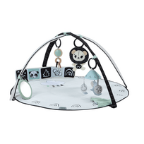 TINY LOVE lavinamasis kilimėlis Black and White Classic Gymini