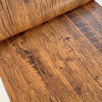 Vinylo savaime lipnios vandeniui atsparios tapetos baldų ir stalo atnaujinimui PVC nuplėšiami ir klijuojami nuimami medžio rašto lipdukai 45cm x 1M