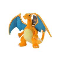 25CM Charizard Pliušiniai Žaislai Pokemon Ugnies Tipo Drakonas Anime Minkštas Iškamšytas Gyvūnas Peluche Lėlė Žaislai Dovanos auksas