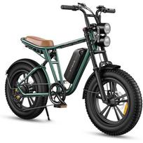 ENGWE M20 - Vélo électrique 20 pouces - Autonomie de 75 km - Batterie 48 V 13 Ah - Suspension intégrale - Vert žalia