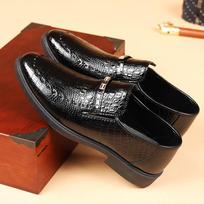 Vyriški natūralios krokodilo odos slip-on laisvalaikio batai su minkštu padu 44