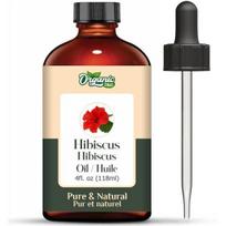 Ekologiškas Zing Hibiskas (Kinrožė) Aliejus | Grynas ir natūralus eterinis aliejus odos priežiūrai, plaukų priežiūrai ir masažui - 30 ml