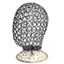Creative Iron Art Wig Stand Mannequin Head Hollow Iron Hat Rack Suitable for Showcasing Wigs Hats and Accessories auksas