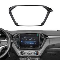 ISUZU D-MAX DMAX 2021 - 2023 Kairiarankiams Prietaisų skydelio Centrinio valdymo Apdailos Dangtelis Navigacijos ABS Anglies Pluošto Lipdukai Automobilio Stilius gray