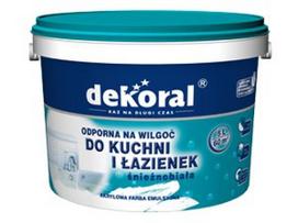 Dekoral Maleinak PLUS, plaunama emulsija | balta 1 ltr,