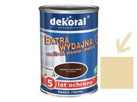 Dekoral Emakol Strong, emalis | kreminis (kremowa) 0,9 ltr,