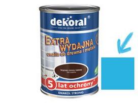 Dekoral Emakol Strong, emalis | šv, mėlynas (lazur, jasna) 0,9 ltr,