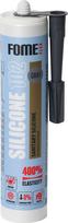 Silikoninis hermetikas, pilkas, FOME FLEX SANITARY SILICON 102, 310ml