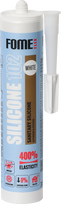Silikoninis hermetikas, baltas, FOME FLEX SANITARY SILICON 102, 310ml
