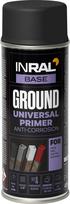 INRAL GROUND, juodas RAL9011, gruntas aerozol. antikoroz., 400ml