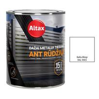 Dažai metalui ALTAX, balta, blizgi, RAL 9003, 0,75 l,