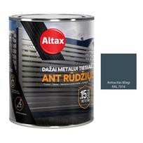 Dažai metalui ALTAX, tamsiai pilka, blizgi, RAL 7016, 0,75 l,