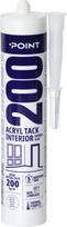 Klijai apdailos elementams ir OSB, POINT 200 Acryl Tack Interior, 300 ml