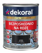 Dekoral, emalis antikorozinis | 0,65 ltr, juodas matinis RAL 9005