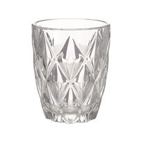 Žema stiklinė CORAL 250 ml D8xH10 cm, skaidri
